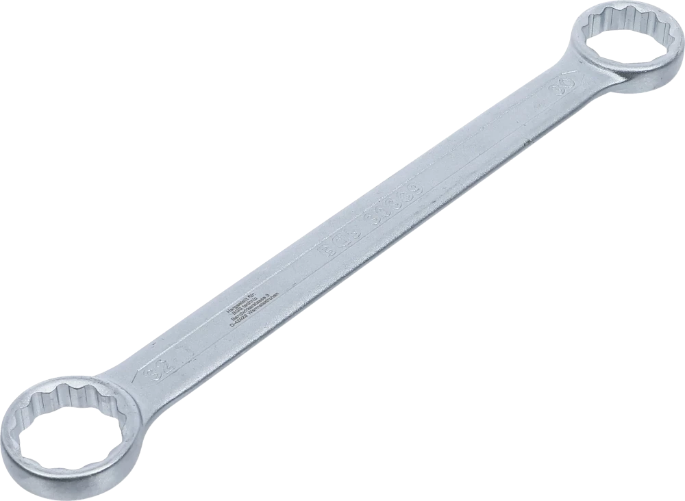 Doppel-Ringschlüssel, extra flach, SW 30 x 32 mm