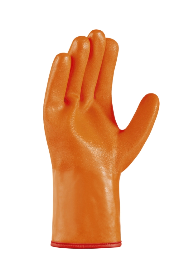teXXor® Winterhandschuhe PVC leuchtorange