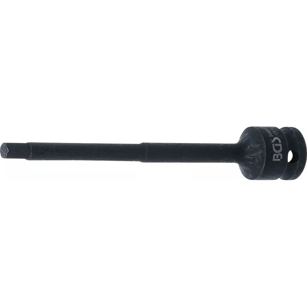 Kraft-Bit-Einsatz, Länge 150 mm, Antrieb Innenvierkant 12,5 mm (1/2"), Innensechskant 7 mm