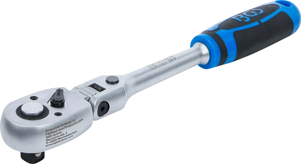 Gelenkknarre, arretierbar, Abtrieb Außenvierkant 12,5 mm (1/2")