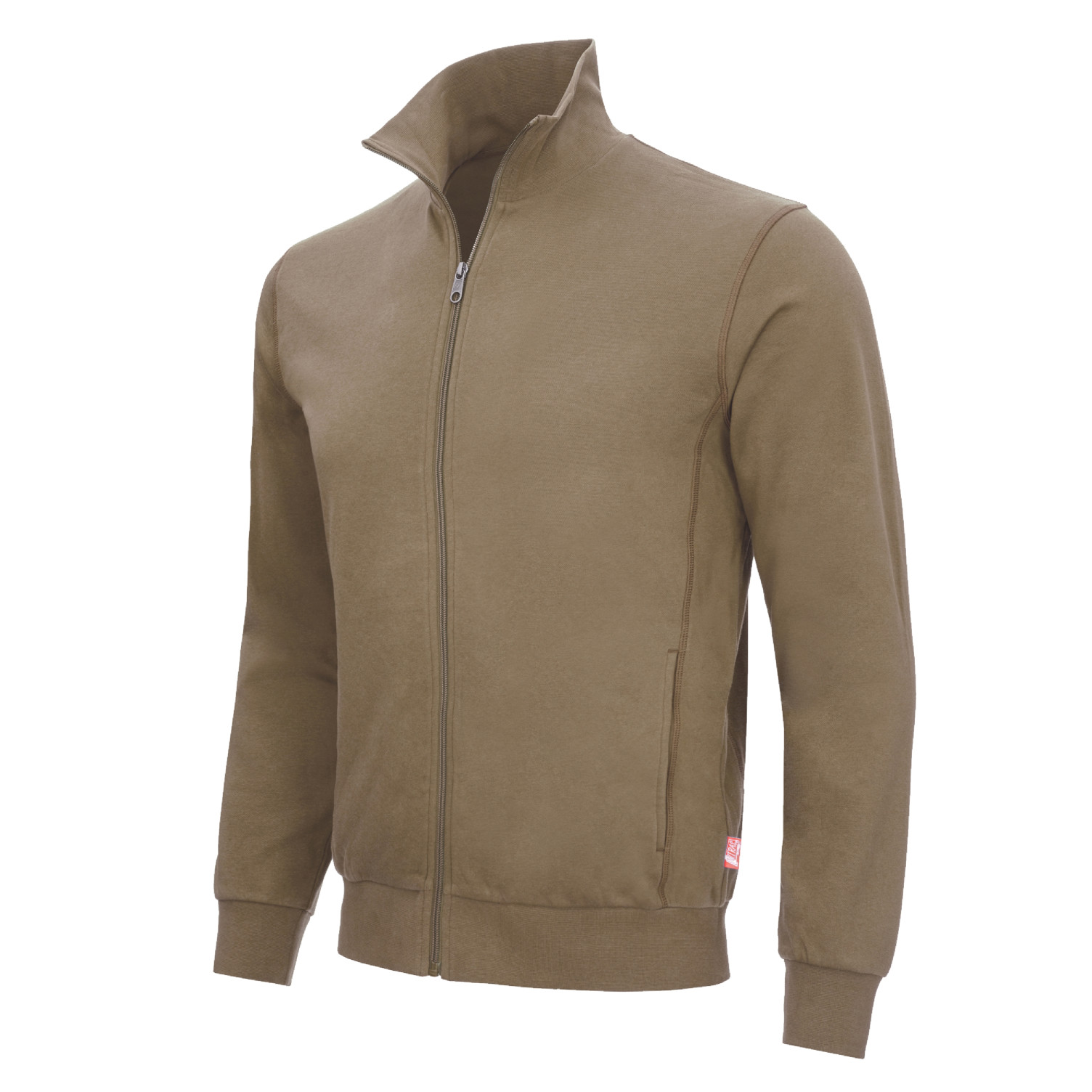 Sweatjacke MOTION TEX LIGHT khaki / uni