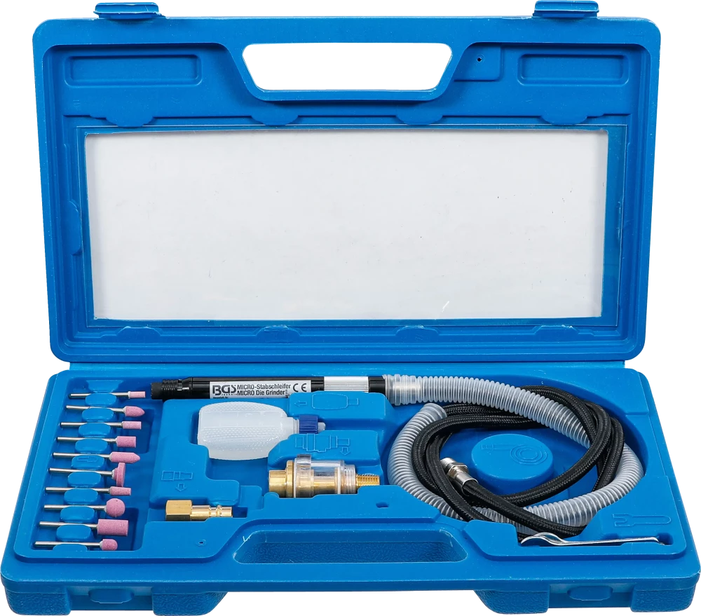 Druckluft-Micro-Stabschleifer-Satz, 17-tlg.