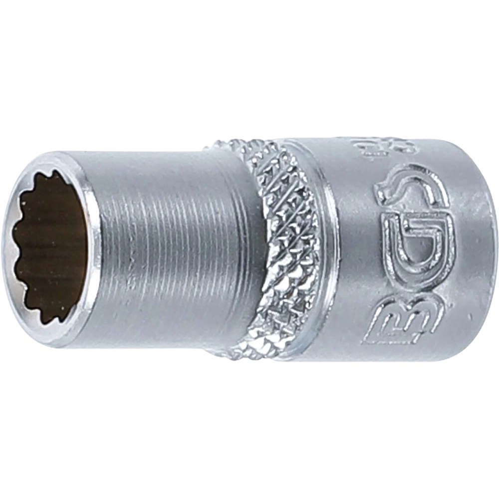 Steckschlüssel-Einsatz Zwölfkant, Antrieb Innenvierkant 6,3 mm (1/4"), SW 7 mm