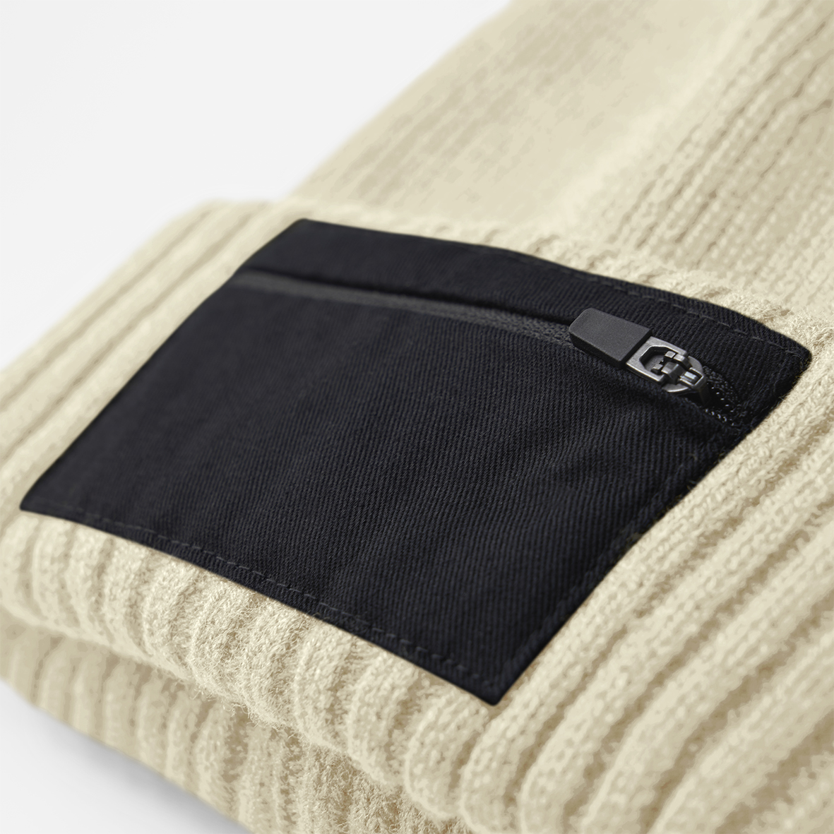 Zip Patch Beanie