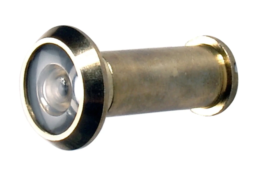 Türspion, Messing poliert, Ø 14 mm