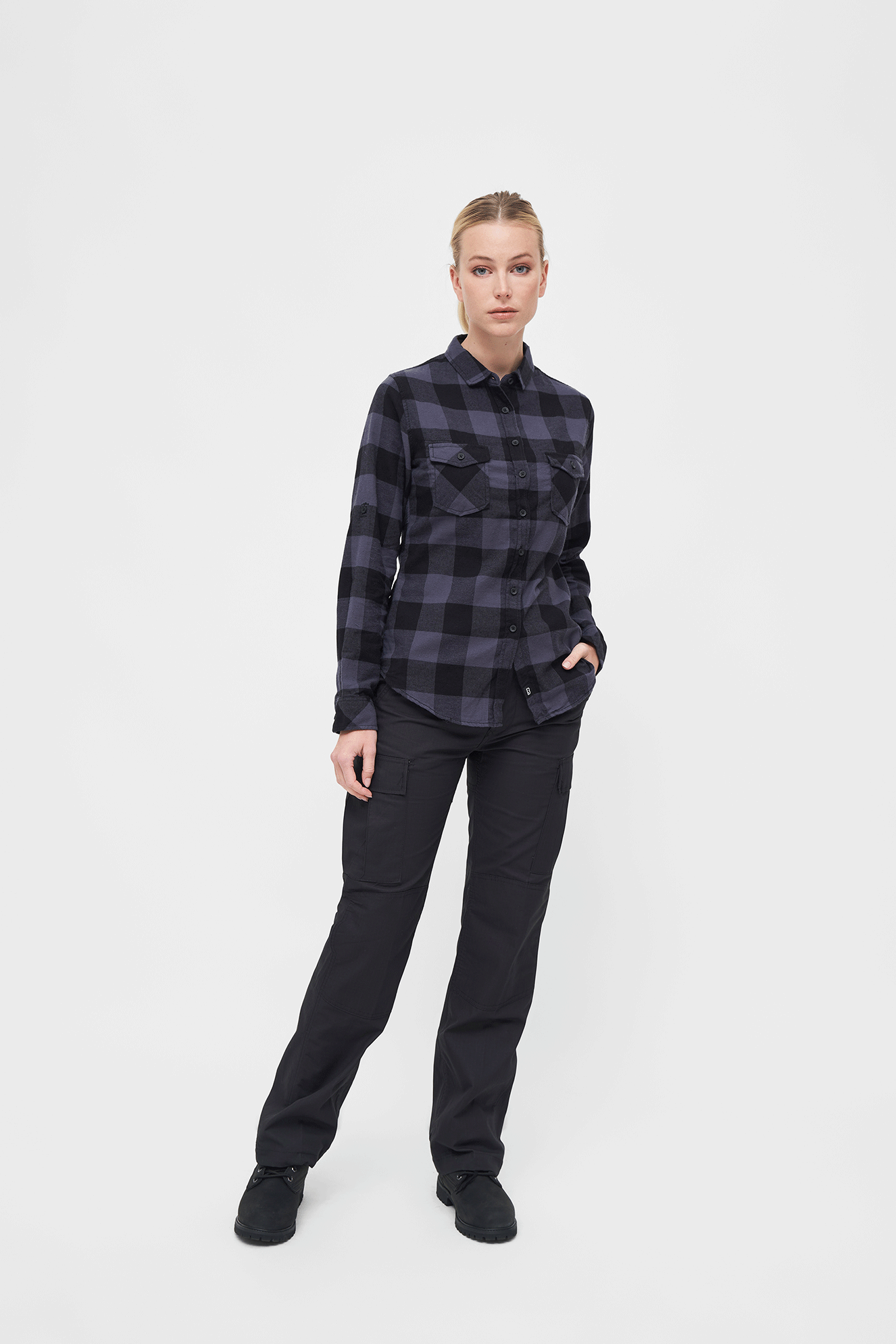Women Amy Flannel Shirt Long Sleeve