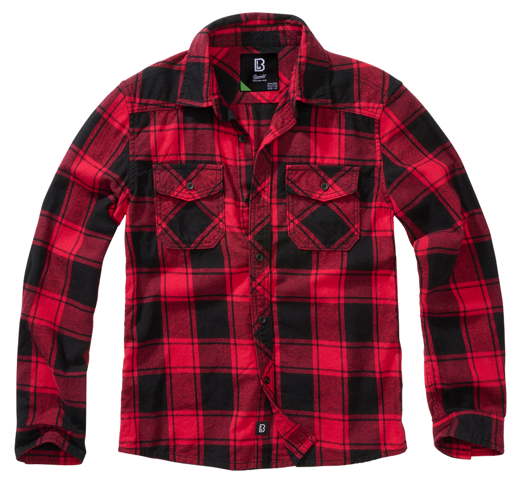 Kids Check Shirt Long Sleeve