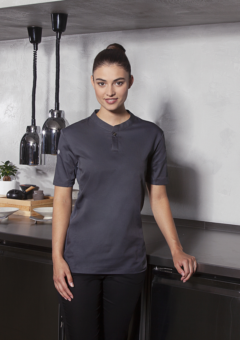 Kurzarm Damen-Arbeitsshirt Performance