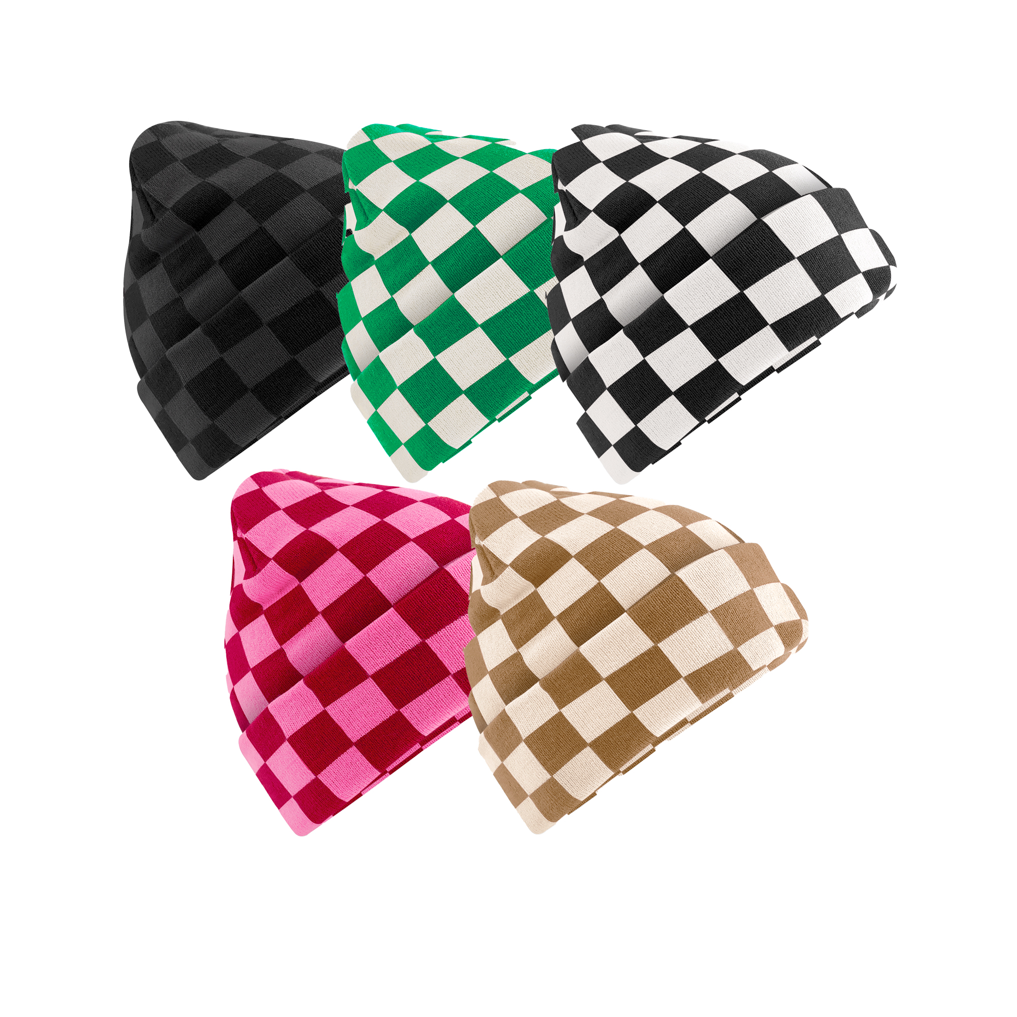 Checkerboard Beanie