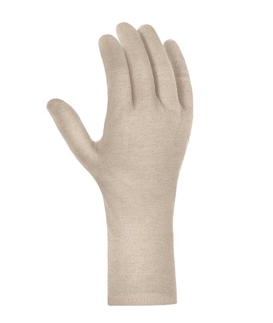 teXXor® Baumwolltrikot-Handschuhe SCHWER rohweiß