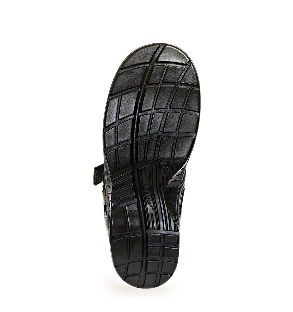 Abeba S1 Sicherheitsclog X-LIGHT schwarz ESD