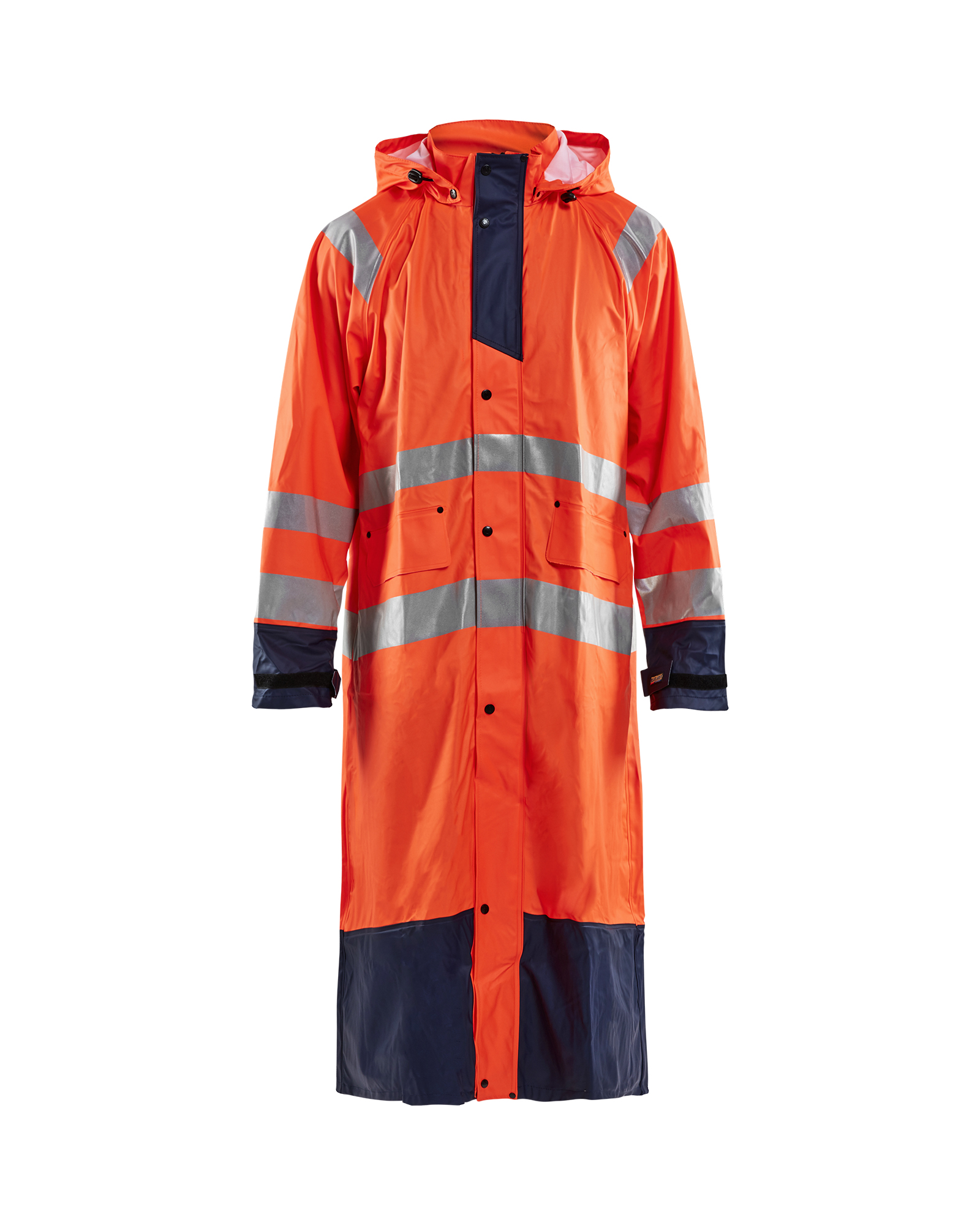 High Vis Regenmantel Level 1