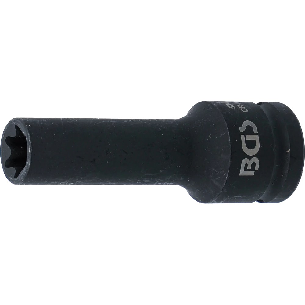 Kraft-Steckschlüssel-Einsatz E-Profil, tief, Antrieb Innenvierkant 20 mm (3/4"), SW E20
