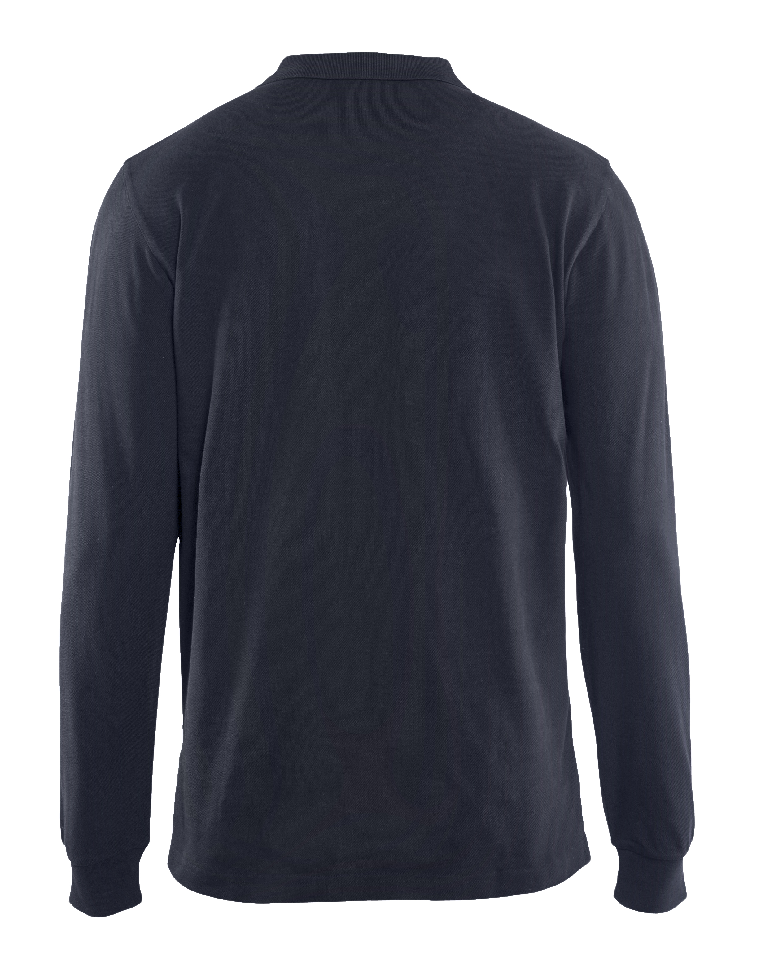 Langarm Poloshirt