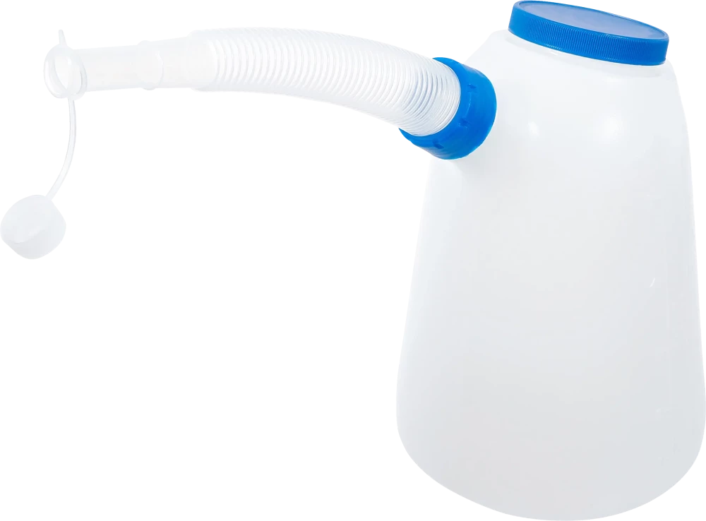 Füllkanne mit flexiblem Ausgussstutzen und Deckel, 5 l