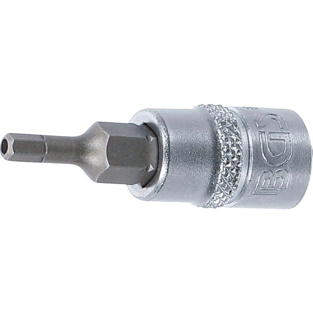 Bit-Einsatz, Antrieb Innenvierkant 6,3 mm (1/4"), Innensechskant mit Bohrung 3 mm