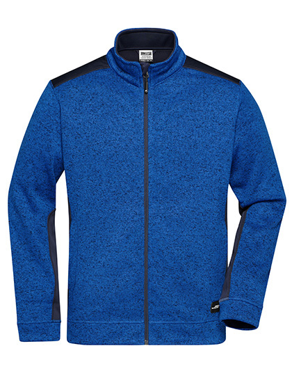 Men´s Knitted Workwear Fleece Jacket -STRONG