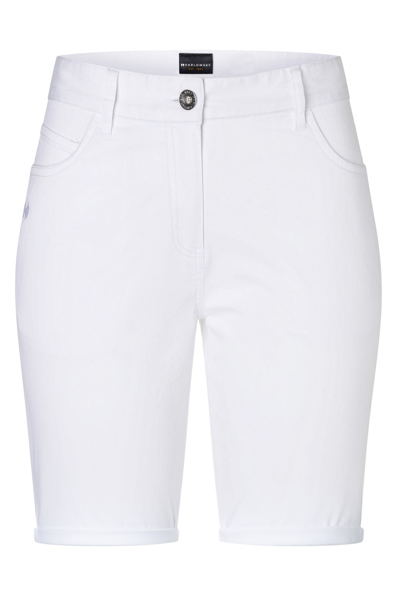 Damen 5-Pocket-Shorts Classic-Stretch