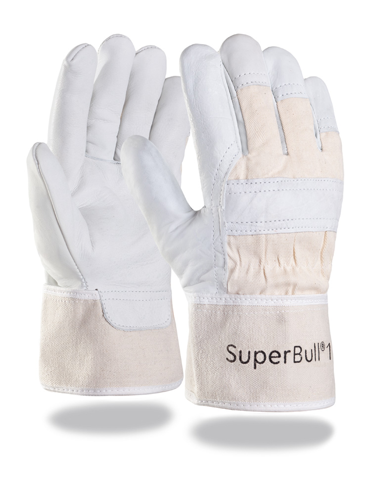 SuperBull® 1 | TOP-Rindnarbenlederhandschuh |