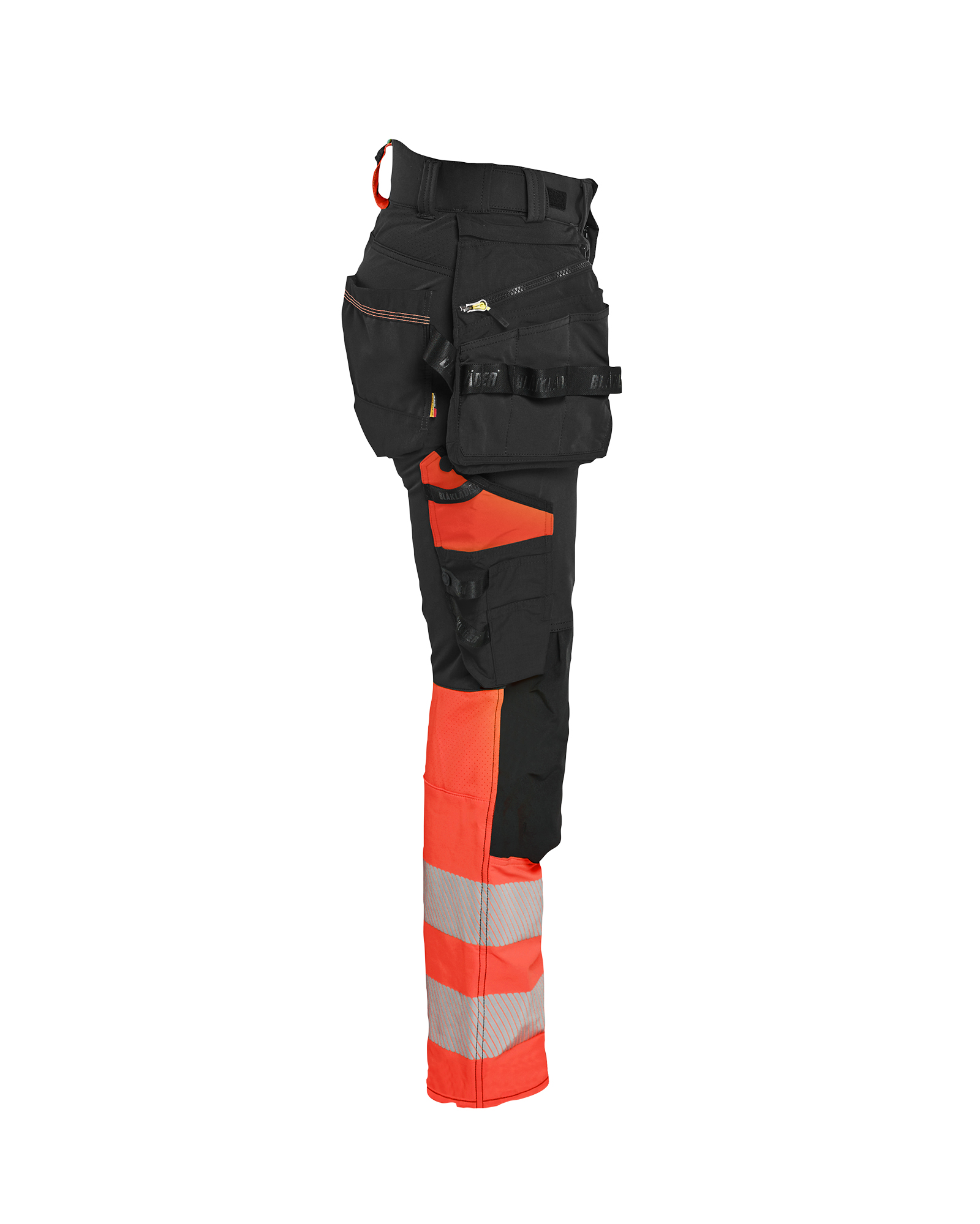 Damen High Vis Arbeitshose 4-Wege-Stretch