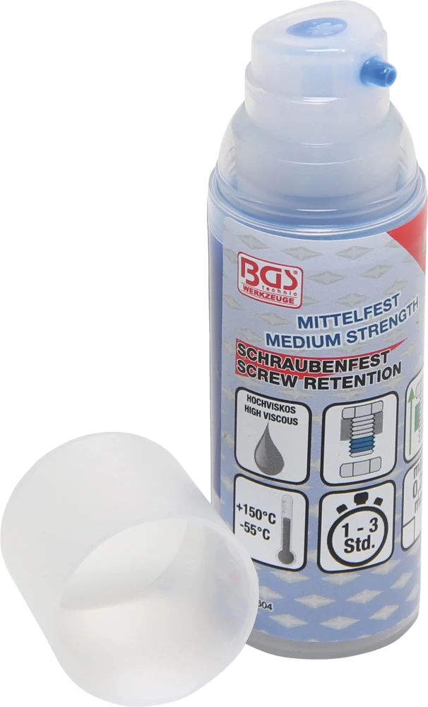 Schraubenfest, mittelfest, hochviskos, Pumpdosierer 50 g