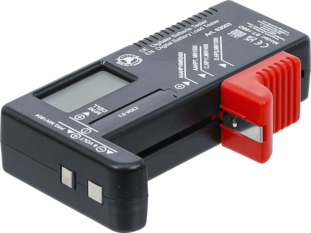 Digitaler Batterie-Tester, 1,5 V / 9 V