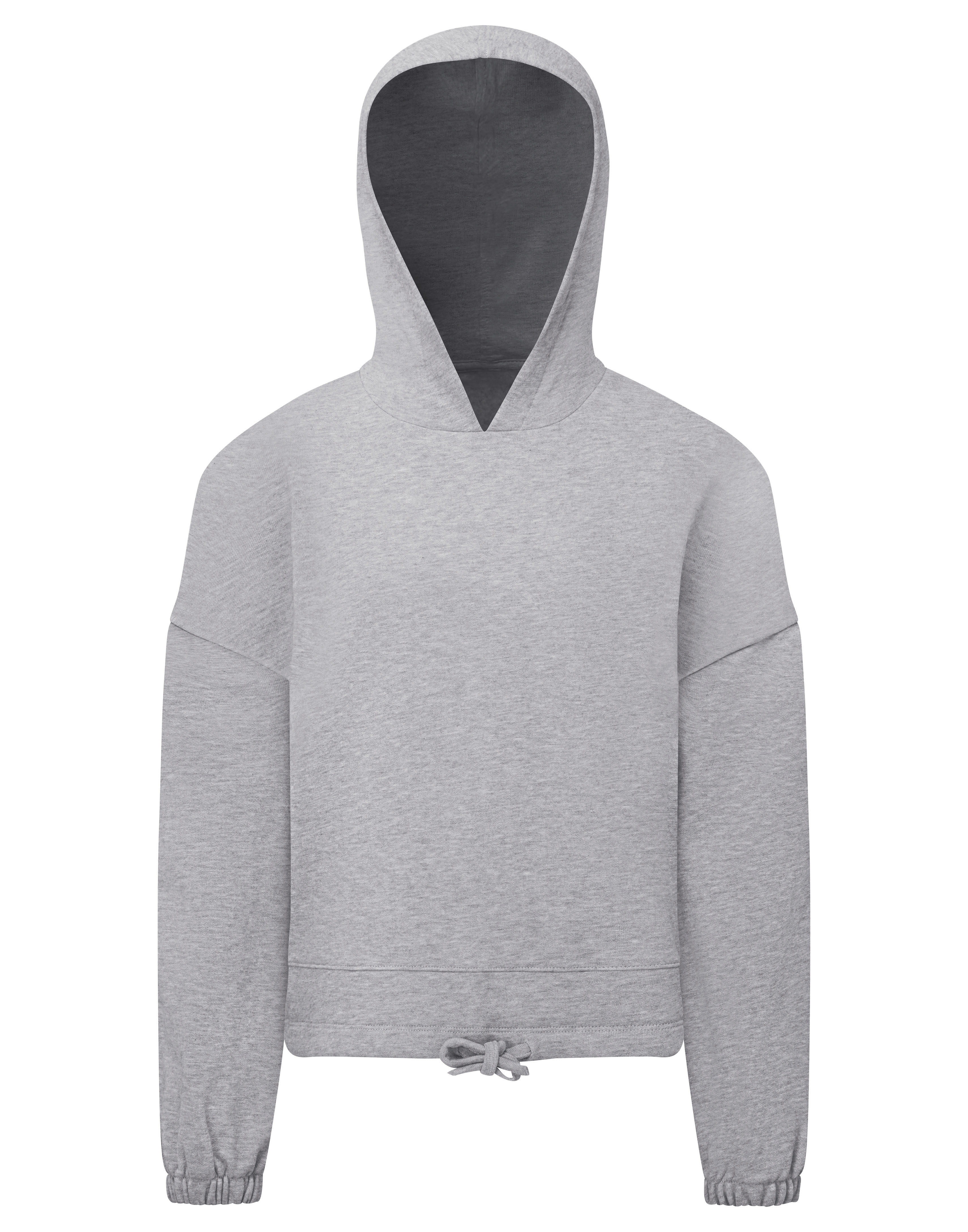 Kids Recycled Cropped Oversize Hoodie