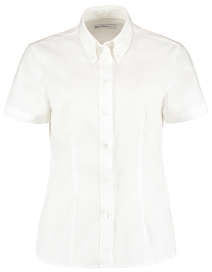 Hemd – Women´s Tailored Fit Corporate Oxford Shirt Short Sleeve