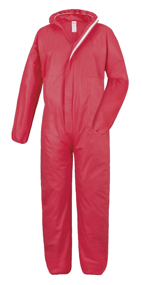 teXXor® SMS-Einweg-Overall Typ5/6 rot