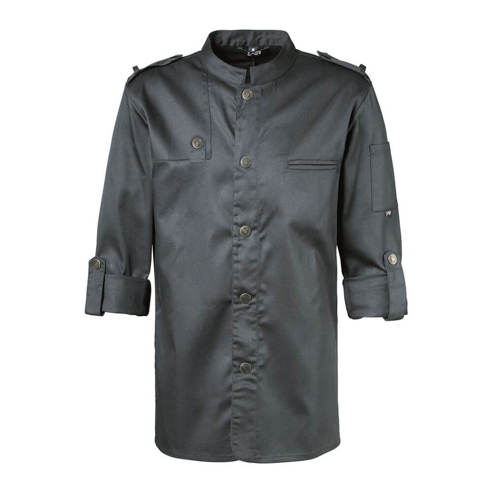 Kochjacke Bikerstyle "Limited Edition" graphite, Größe 5XL, SP