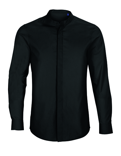 Hemd – Men´s Mao Collar Shirt Bart