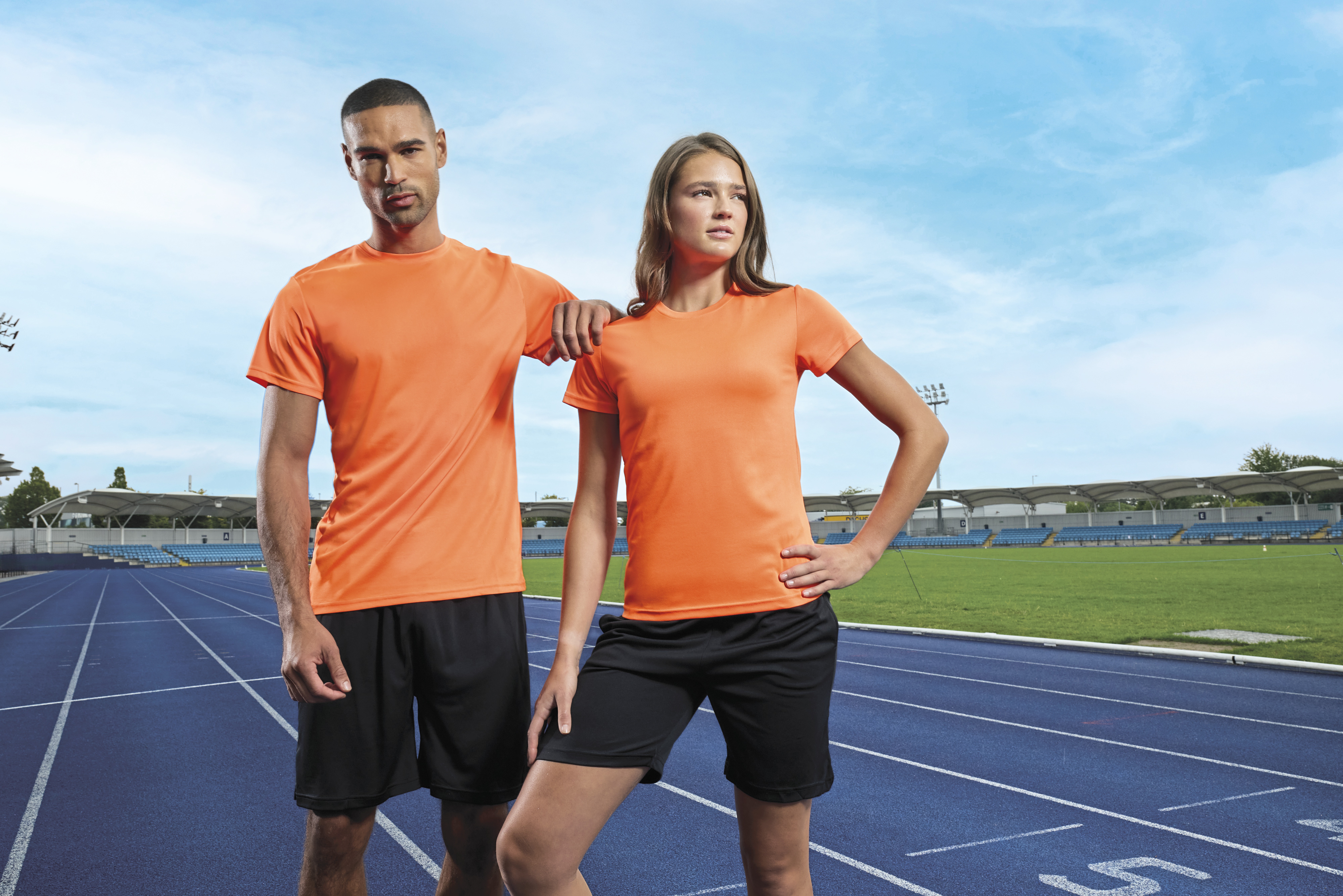 T-Shirt – Women’s TriDri Ion-Charge recycled textured tee