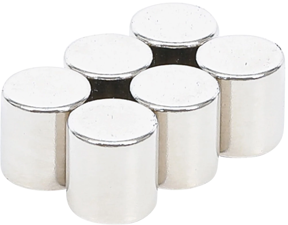 Magnet-Satz, extra stark, Ø 9,5 mm, 6-tlg.