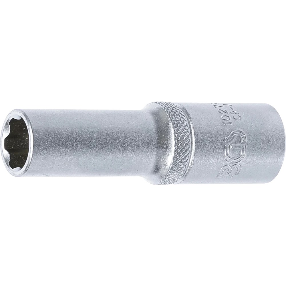 Steckschlüssel-Einsatz Super Lock, tief, Antrieb Innenvierkant 12,5 mm (1/2"), SW 12 mm