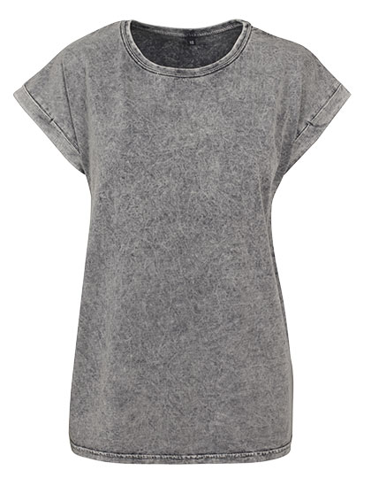 T-Shirt – Ladies´ Acid Washed Extended Shoulder Tee