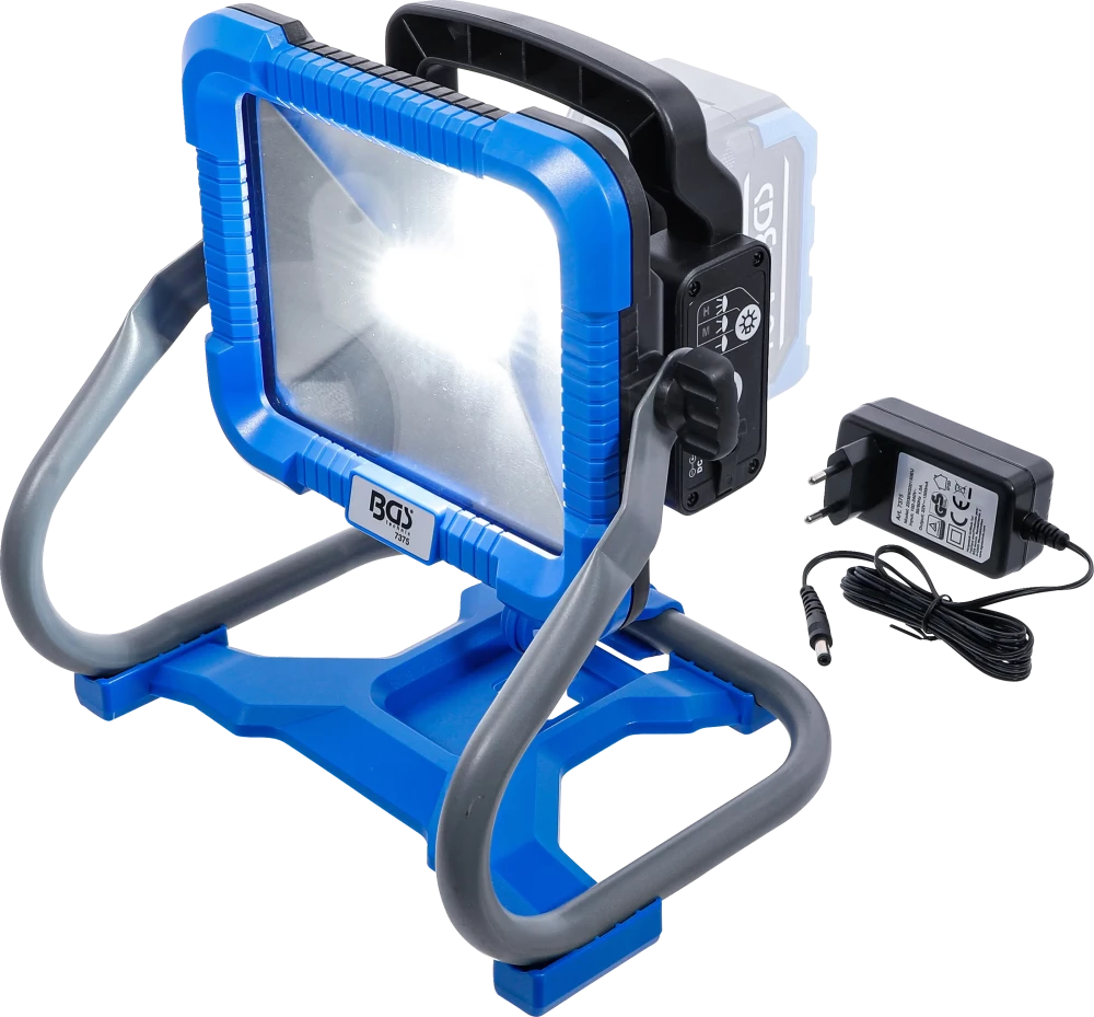 Akku-LED-Arbeitsleuchte, klappbar, 18 V, ohne Akku