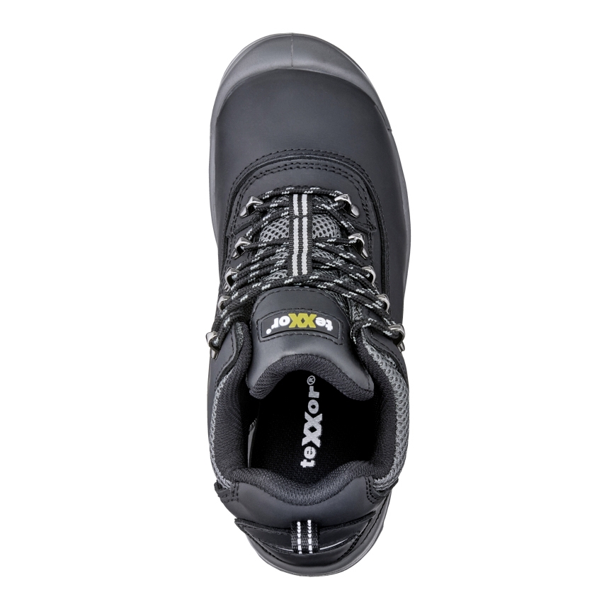teXXor® S3-Sicherheitsschnürstiefel CANNES schwarz/grau