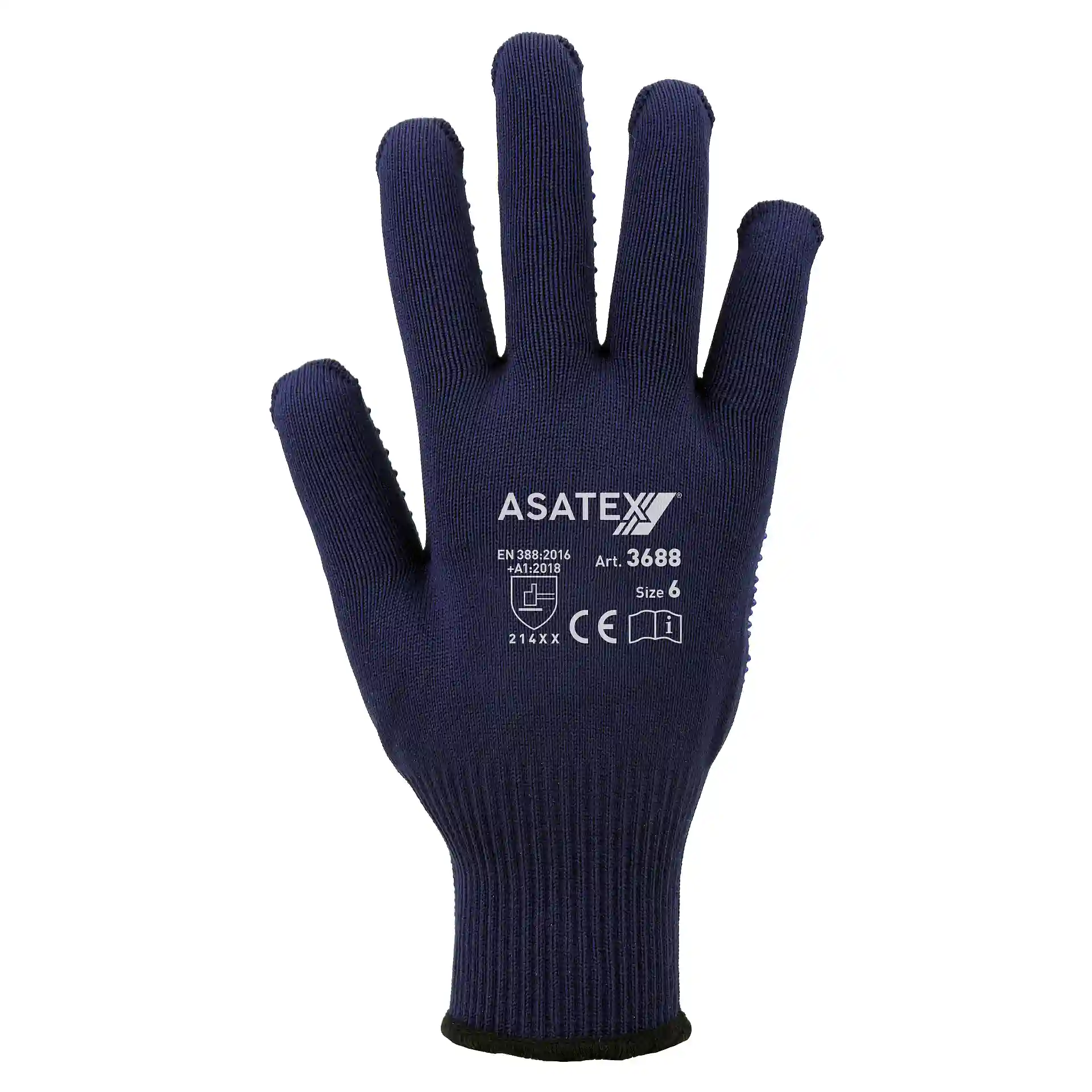 Feinstrick-Handschuh 3688 genoppt