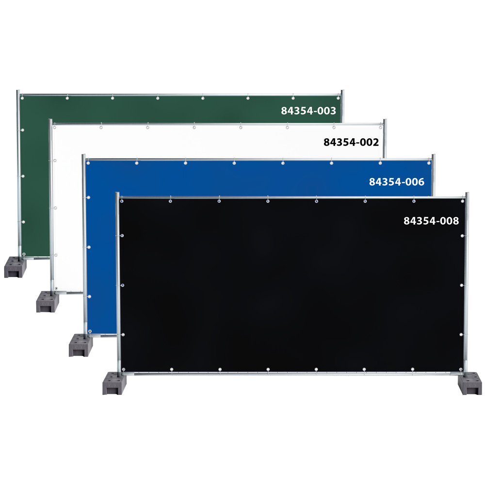 PE-Bauzaunplane 150g/m² 1,76m x 3,41m