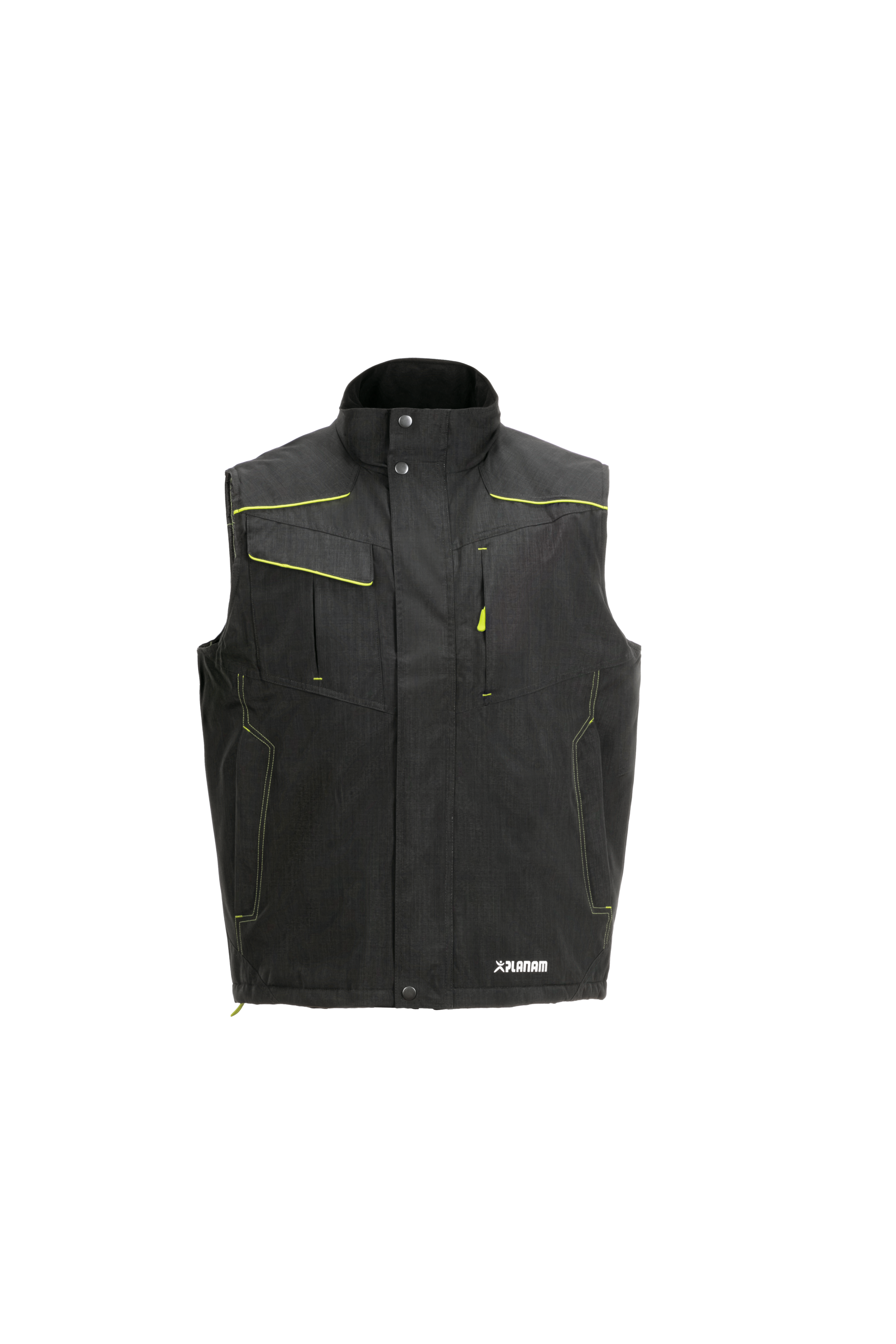 PLANAM Neon Weste Outdoor