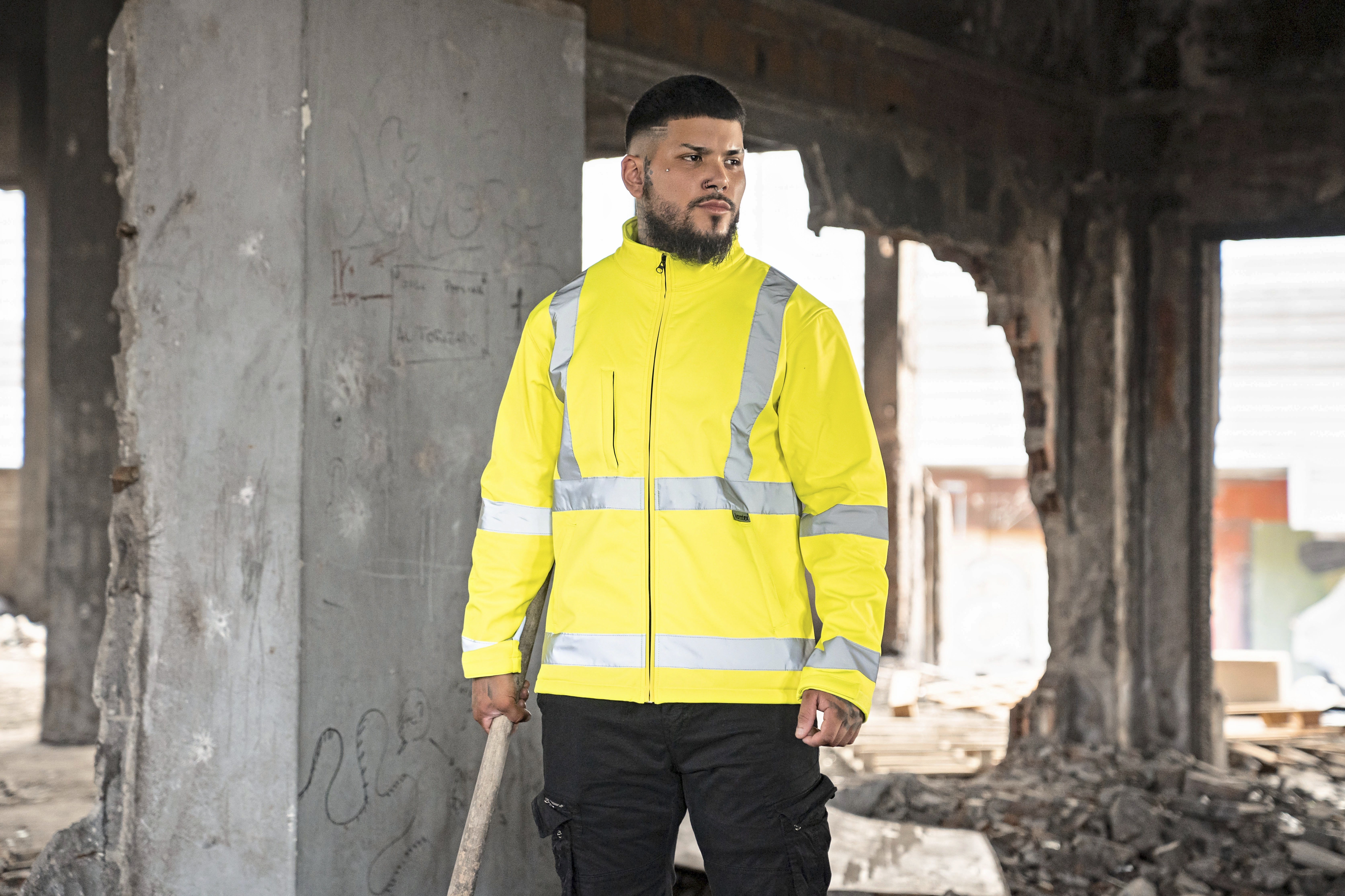 Hi-Vis Safety Softshell Jacket Turku