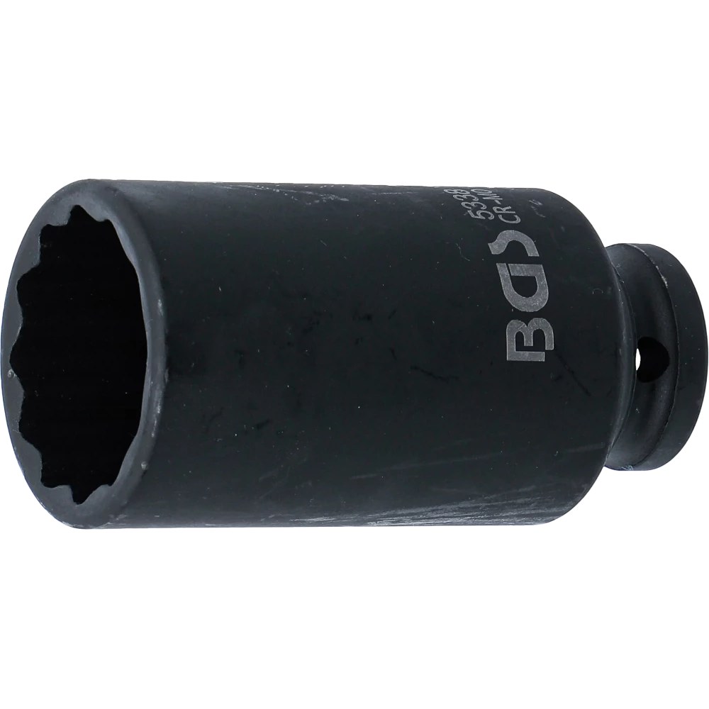 Kraft-Steckschlüssel-Einsatz Zwölfkant, tief, Antrieb Innenvierkant 12,5 mm (1/2"), SW 32 mm