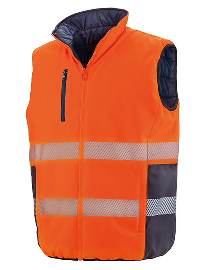 Weste – Reversible Soft Padded Safety Gilet