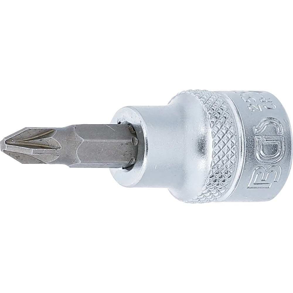 Bit-Einsatz, Antrieb Innenvierkant 10 mm (3/8"), Kreuzschlitz PZ2