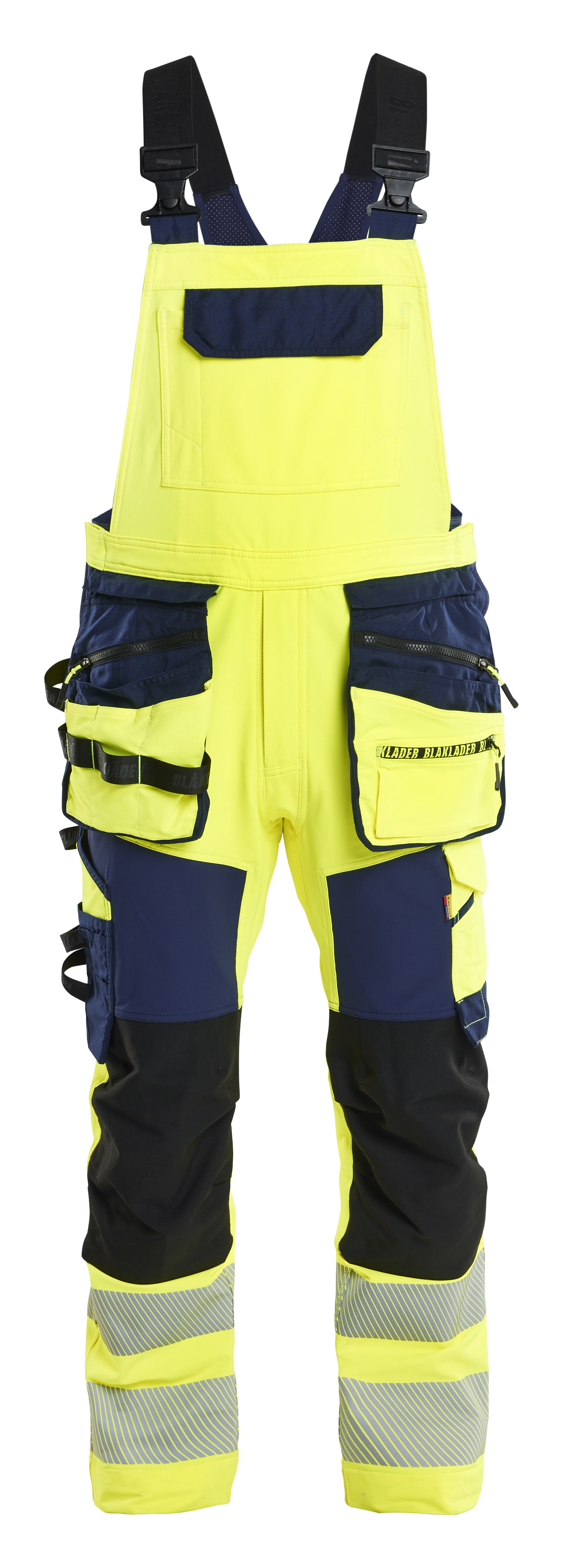 High Vis Latzhose 4-Wege-Stretch