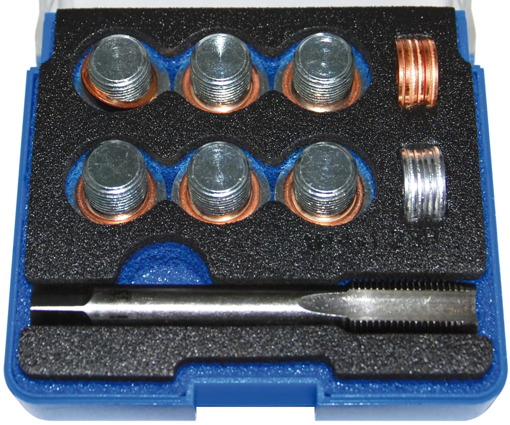 Reparatursatz für Öl-Ablass-Gewinde, M14 x 1,25 mm