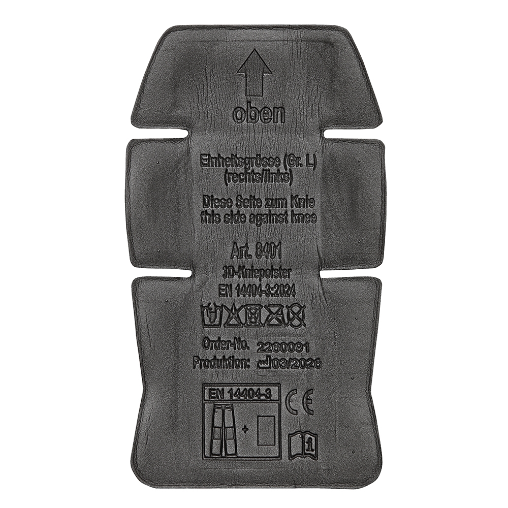 4PROTECT 3D Kniepolster schwarz
