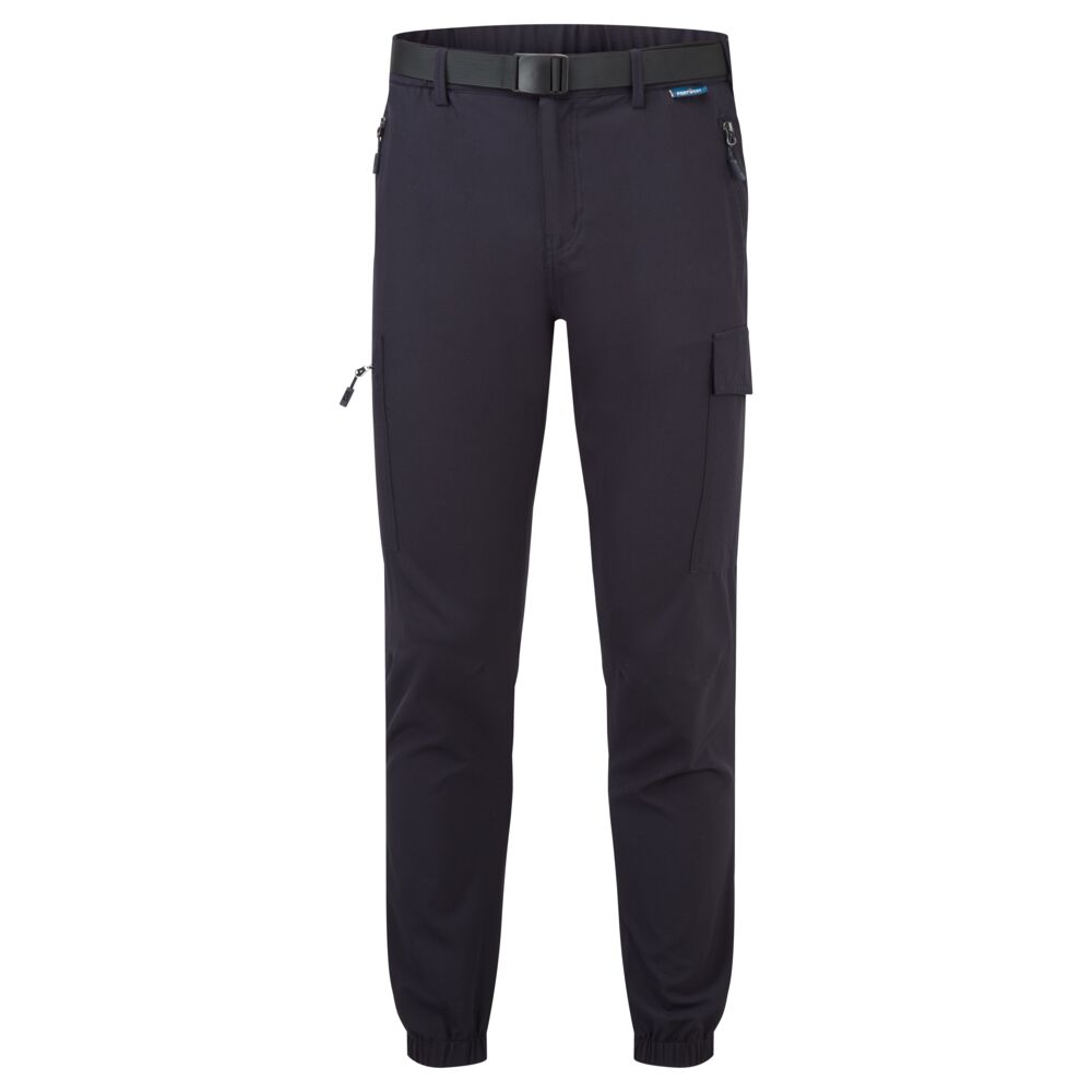Leichte Stretch-Hose mit Bündchen