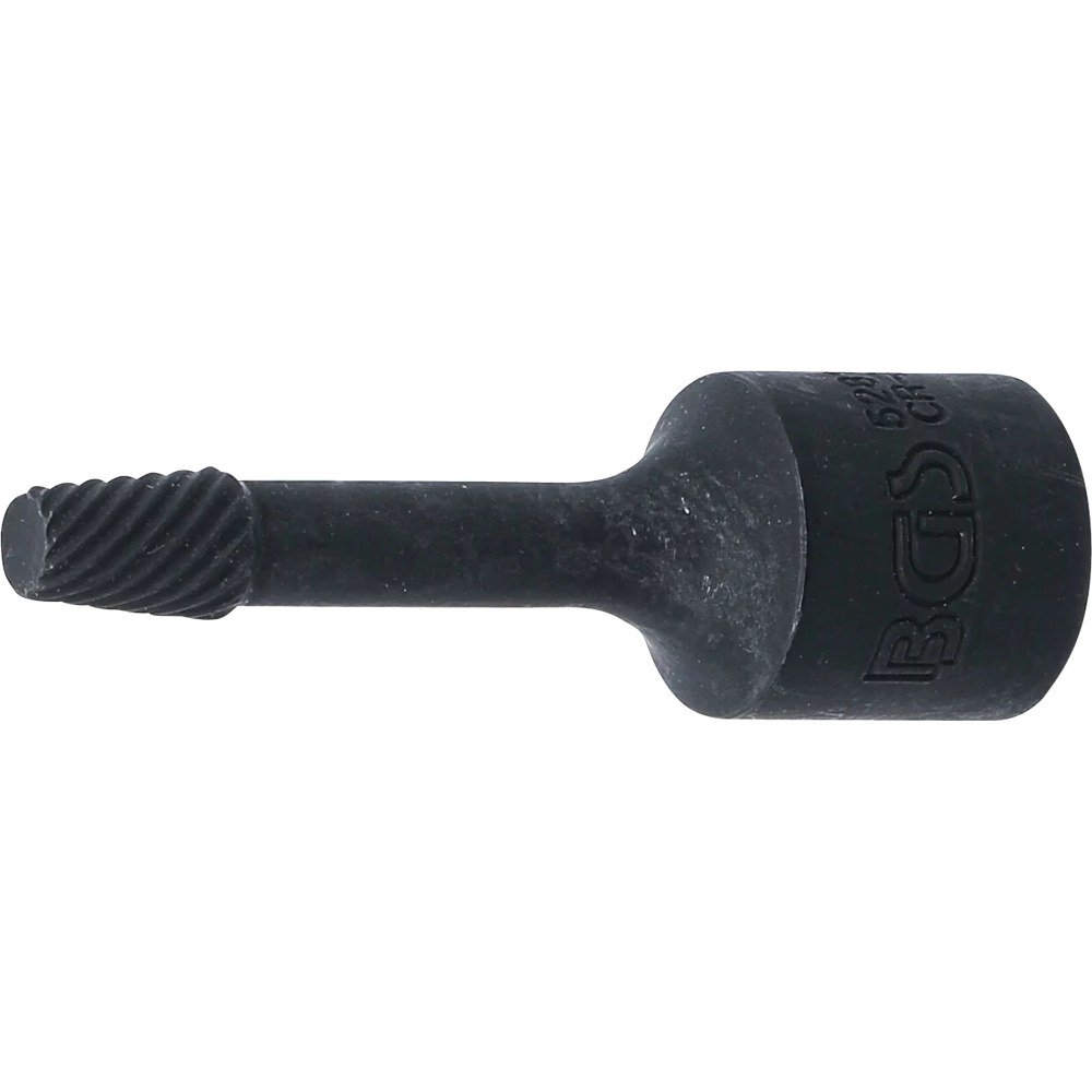 Spiral-Profil-Steckschlüssel-Einsatz / Schraubenausdreher, Antrieb Innenvierkant 10 mm (3/8"), 6 mm