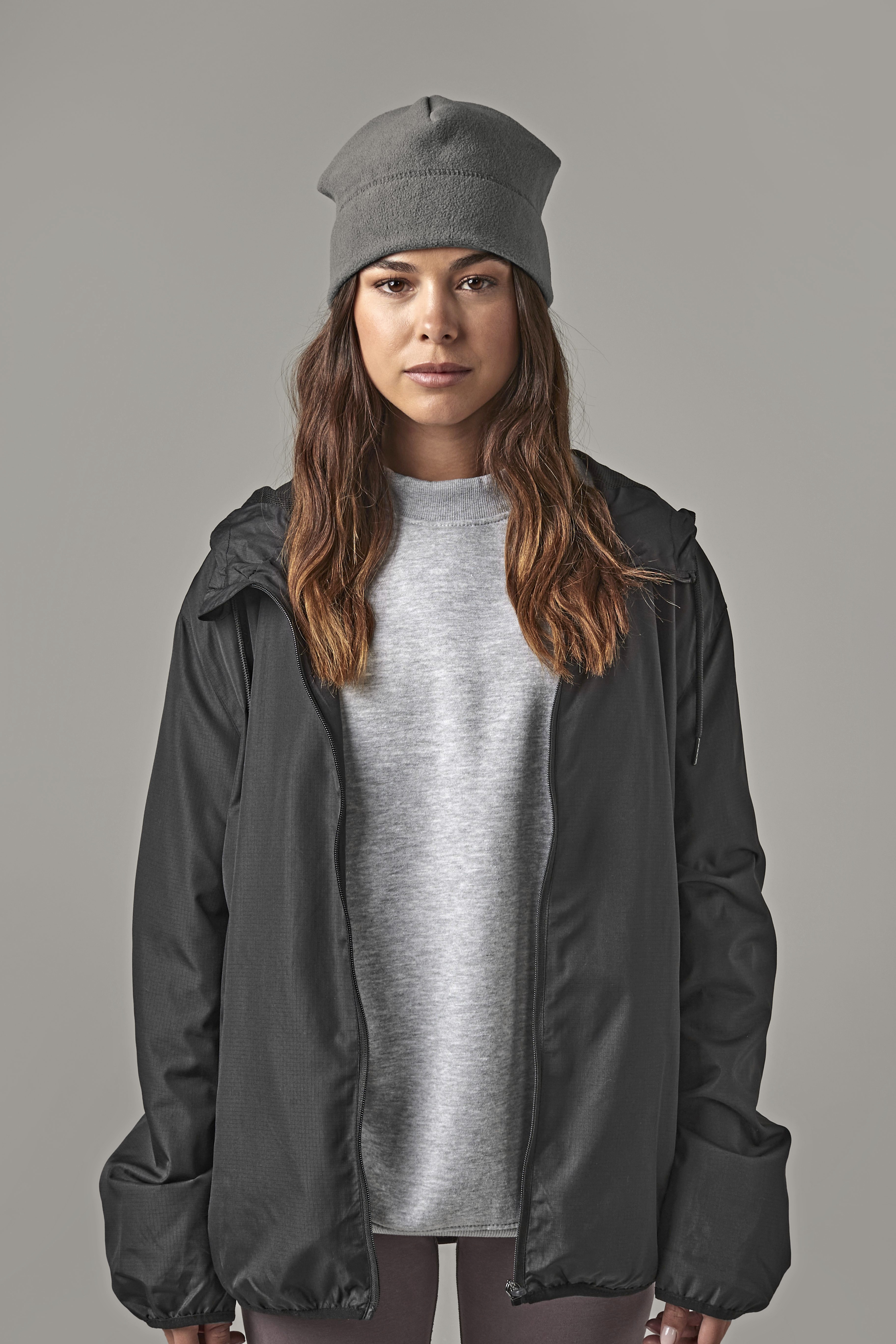 Recycled Fleece Pull-On Beanie